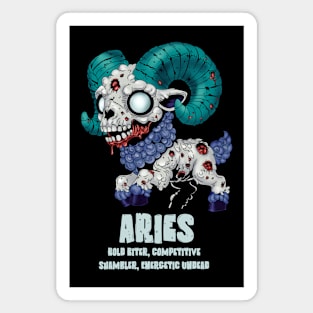 Aries Zombie Magnet